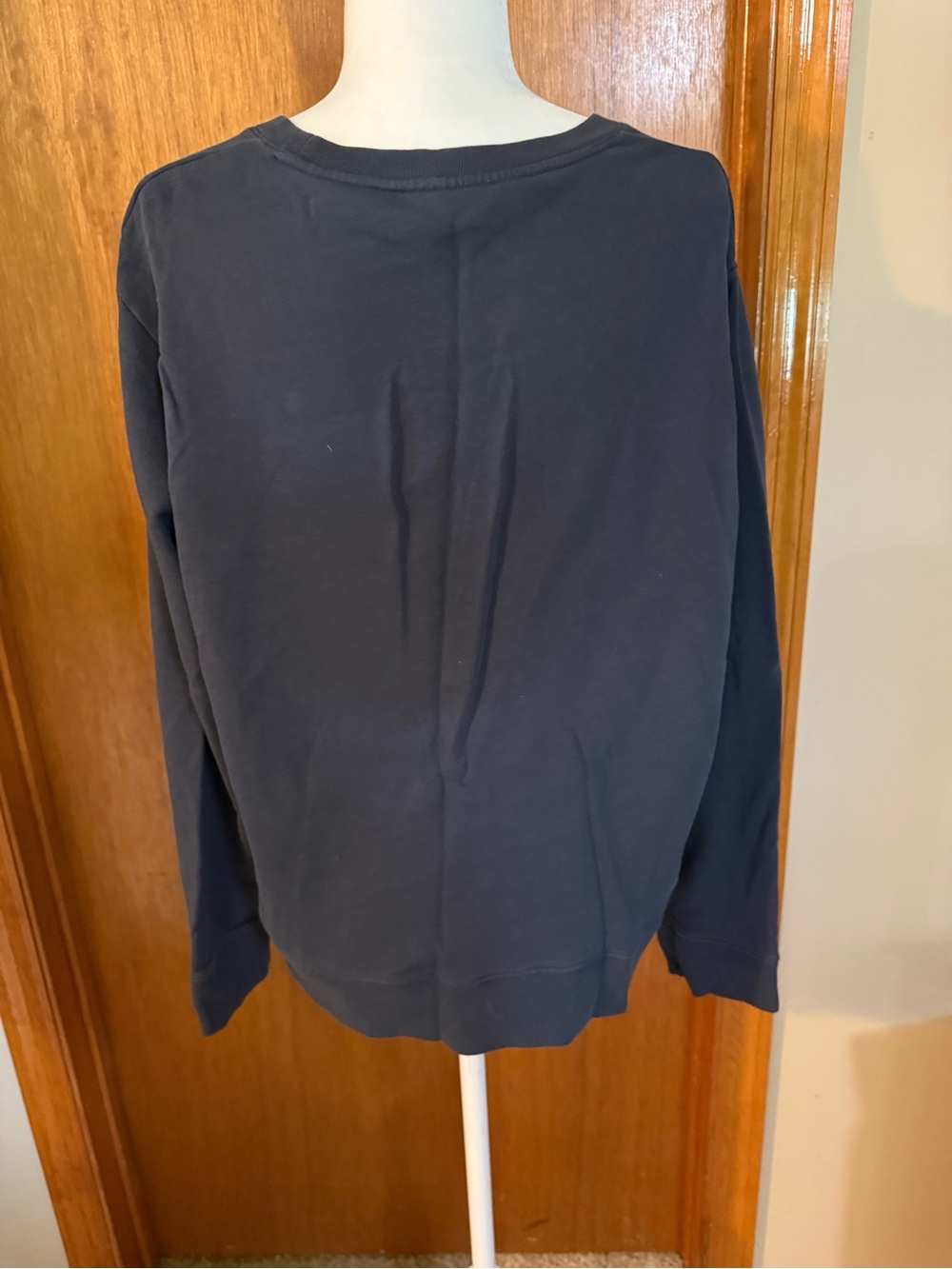 kate spade navy sweatshirt with red ladybug print - Picture 4 of 5